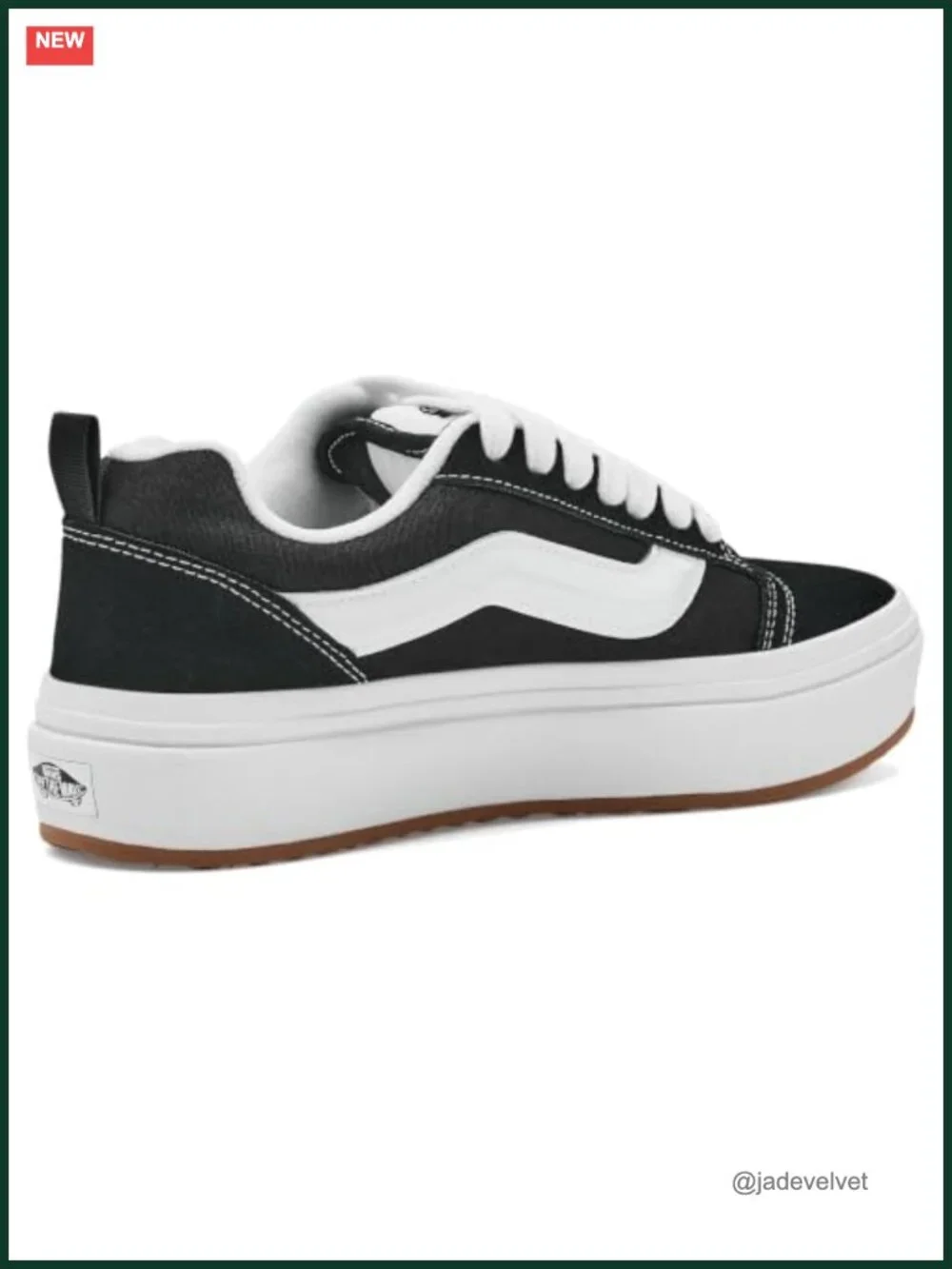 Vans Knu Skool Stacklite Sneakers Lace-Up Leather Low Top